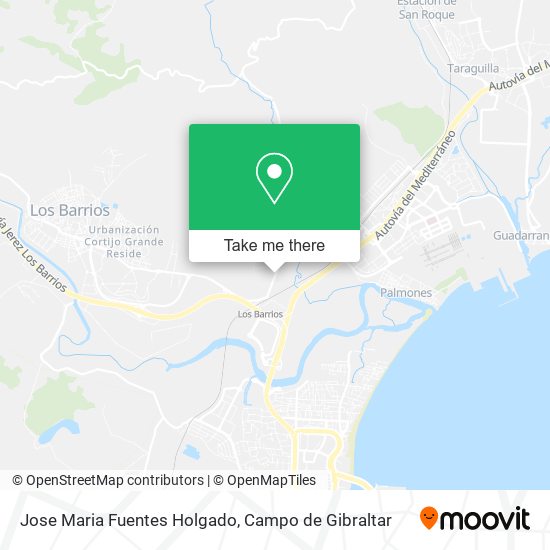 Jose Maria Fuentes Holgado map