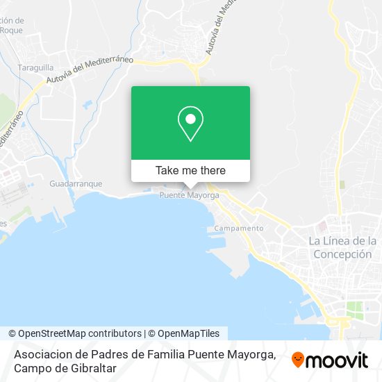 Asociacion de Padres de Familia Puente Mayorga map