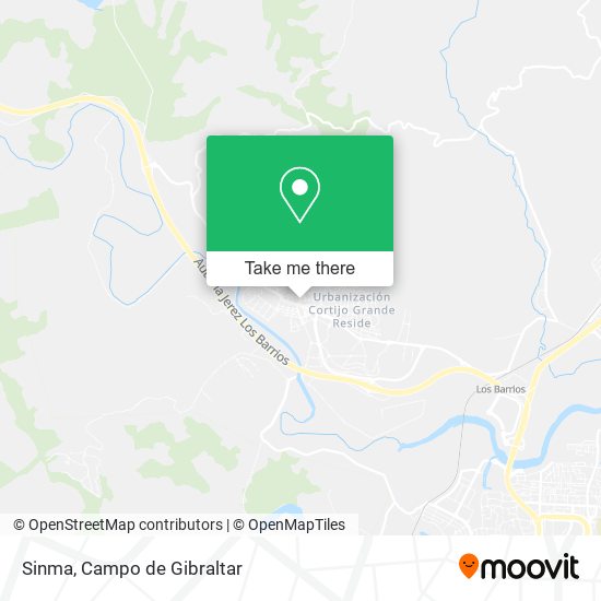 Sinma map