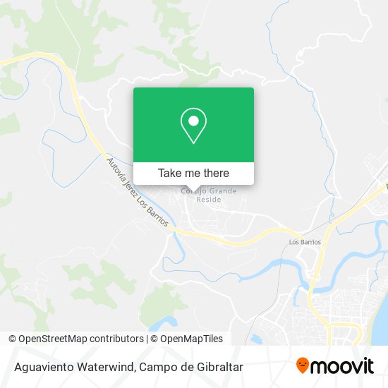 Aguaviento Waterwind map