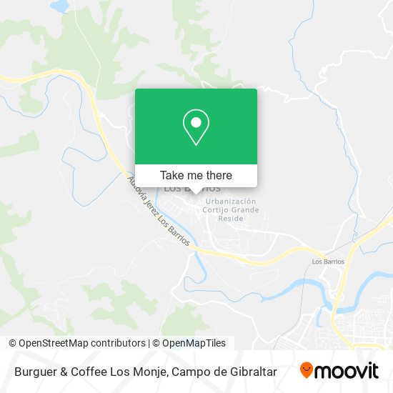 Burguer & Coffee Los Monje map