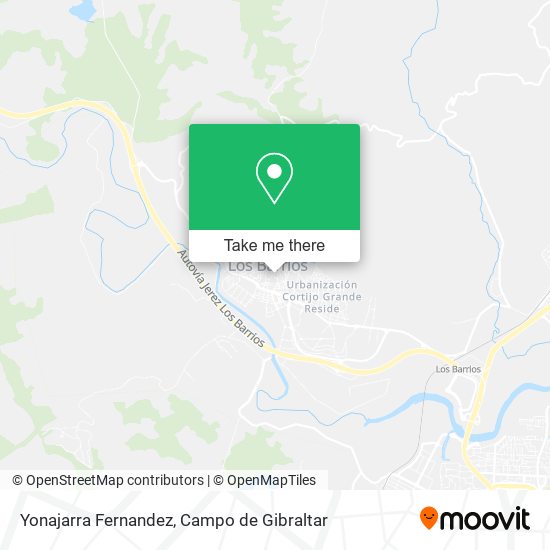 Yonajarra Fernandez map