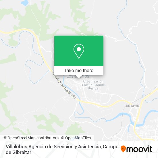 Villalobos Agencia de Servicios y Asistencia map