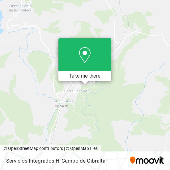 mapa Servicios Integrados H