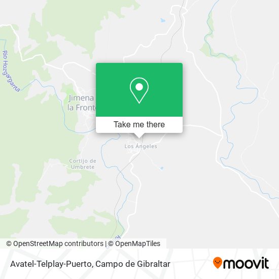 mapa Avatel-Telplay-Puerto