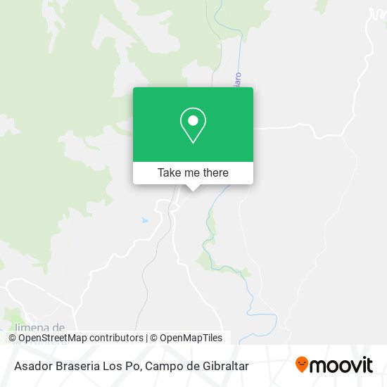 Asador Braseria Los Po map