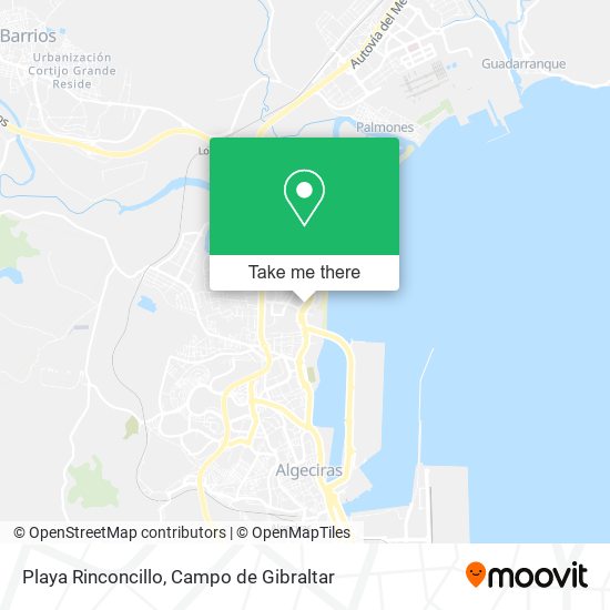 Playa Rinconcillo map