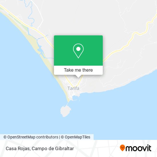 Casa Rojas map