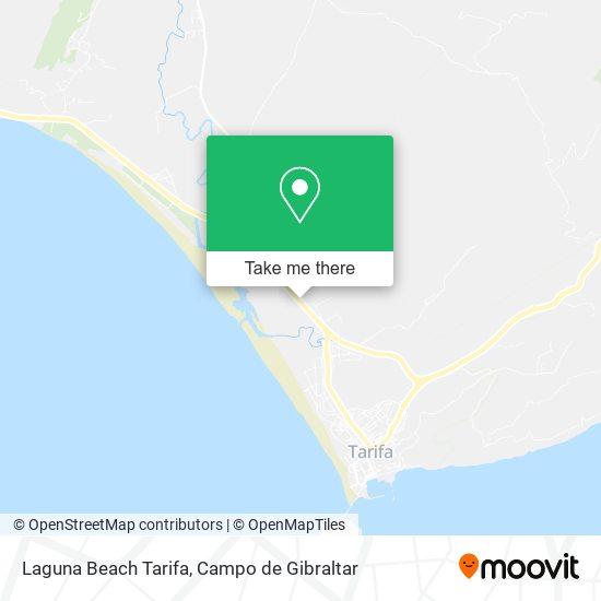 mapa Laguna Beach Tarifa
