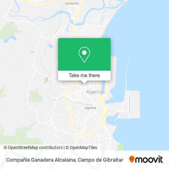 mapa Compañía Ganadera Alcalaina
