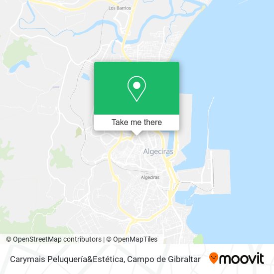 Carymais Peluquería&Estética map