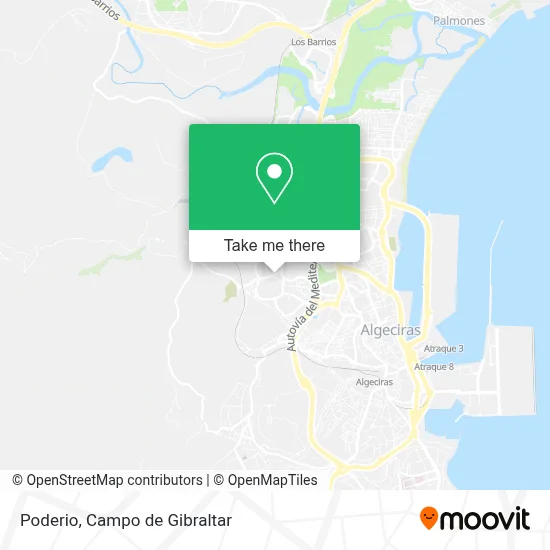 Poderio map