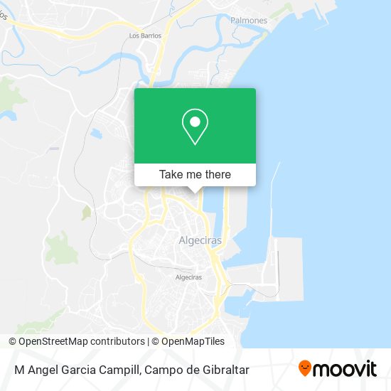 M Angel Garcia Campill map