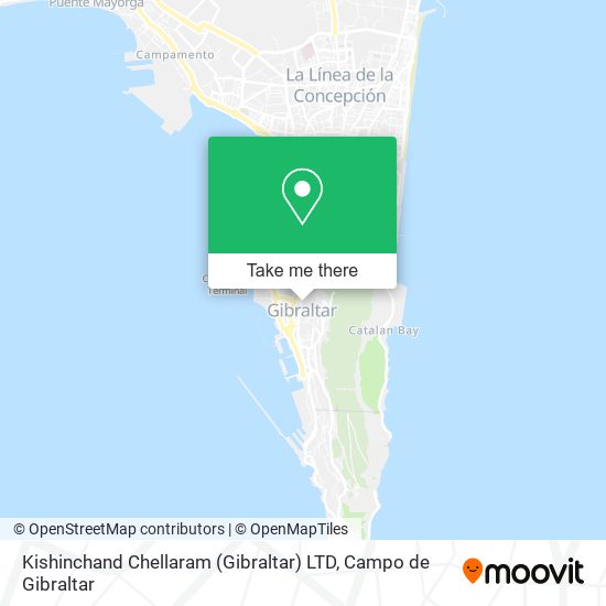 Kishinchand Chellaram (Gibraltar) LTD map