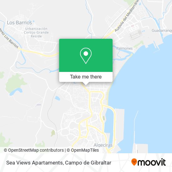 Sea Views Apartaments map