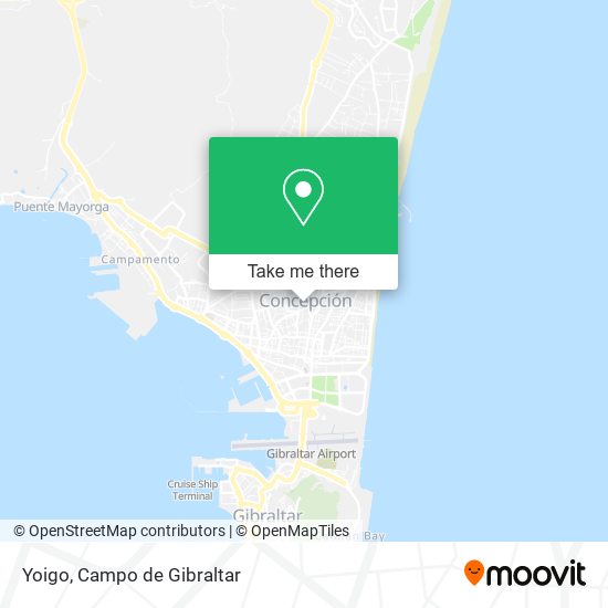 Yoigo map