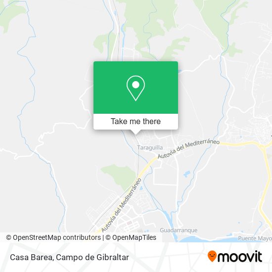 Casa Barea map