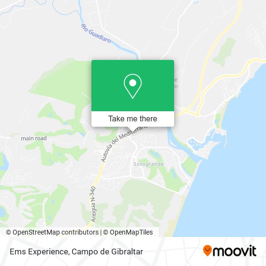 Ems Experience map