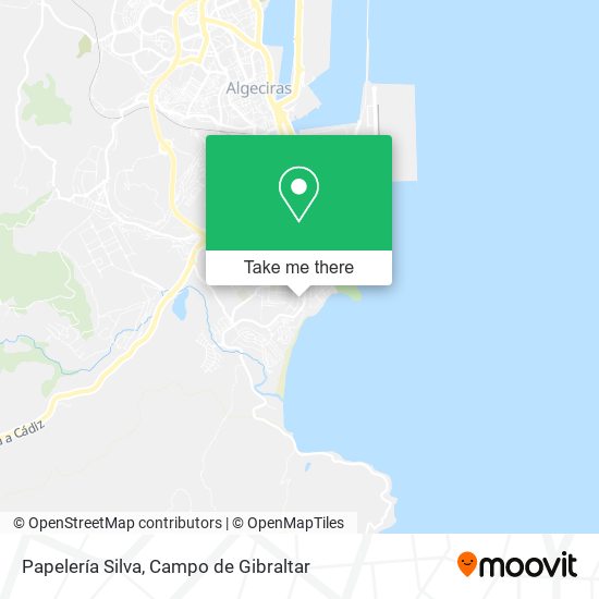mapa Papelería Silva