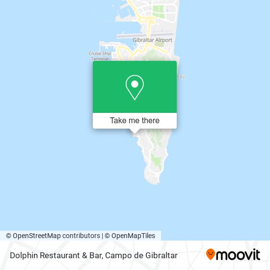 mapa Dolphin Restaurant & Bar