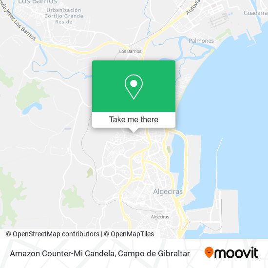 Amazon Counter-Mi Candela map