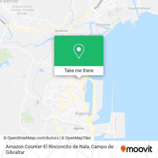 Amazon Counter-El Rinconcito de Nala map