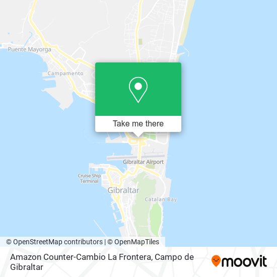 Amazon Counter-Cambio La Frontera map
