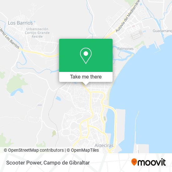 Scooter Power map