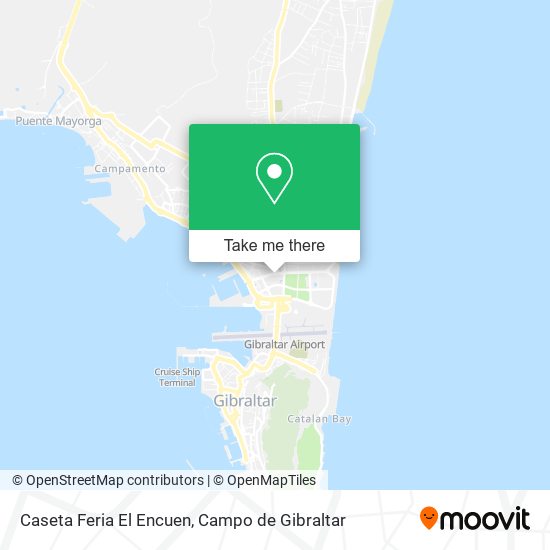Caseta Feria El Encuen map