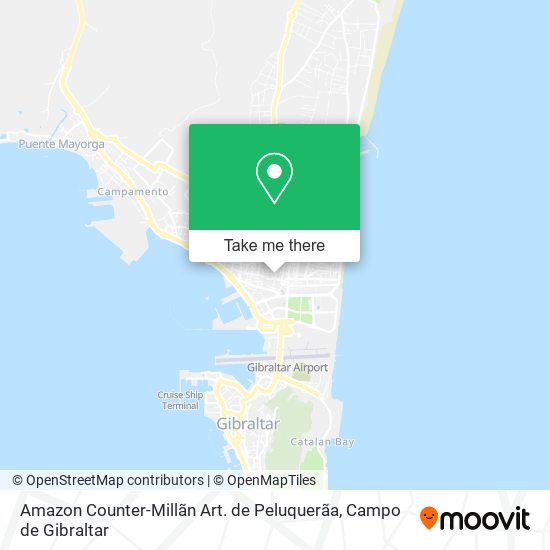 Amazon Counter-Millãn Art. de Peluquerãa map