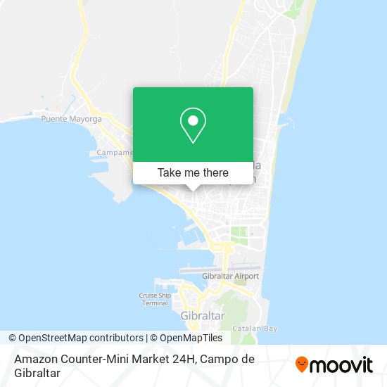 Amazon Counter-Mini Market 24H map