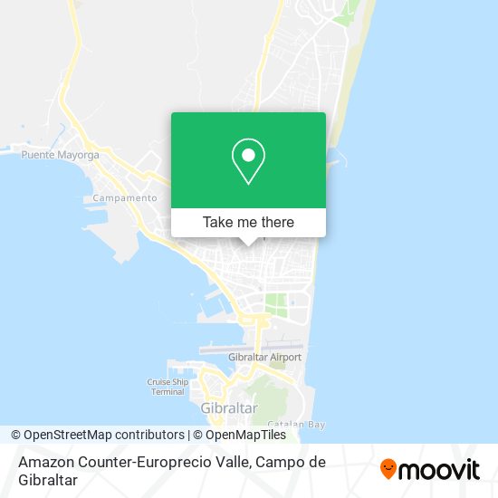 mapa Amazon Counter-Europrecio Valle