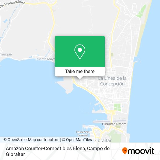 Amazon Counter-Comestibles Elena map