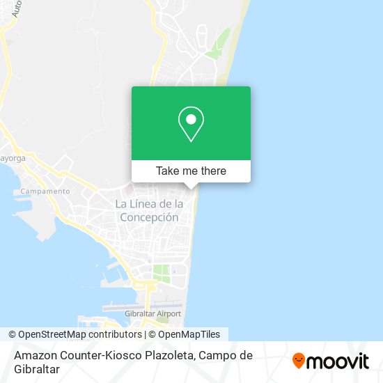 mapa Amazon Counter-Kiosco Plazoleta