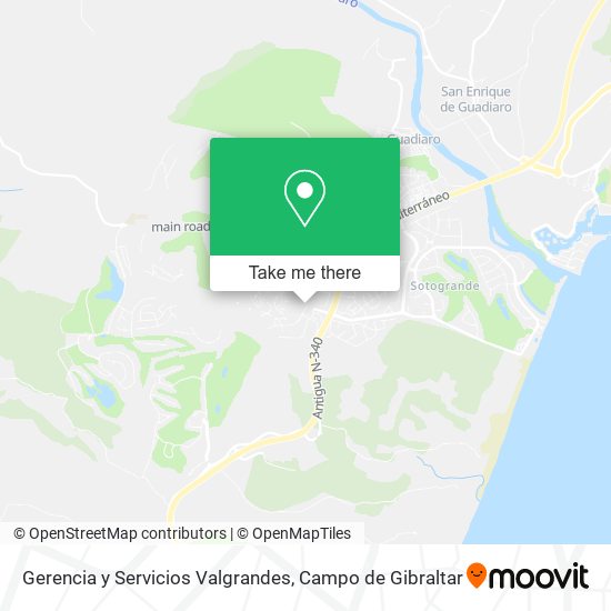 Gerencia y Servicios Valgrandes map