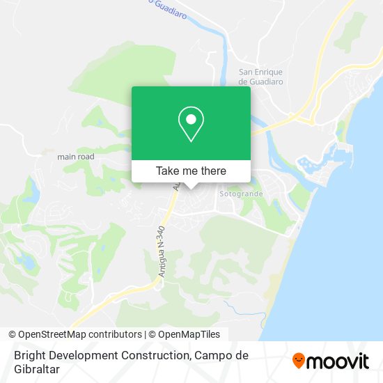 Bright Development Construction map