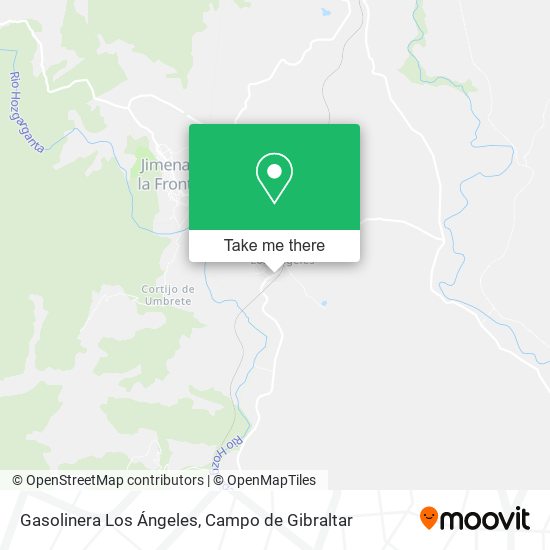 Gasolinera Los Ángeles map