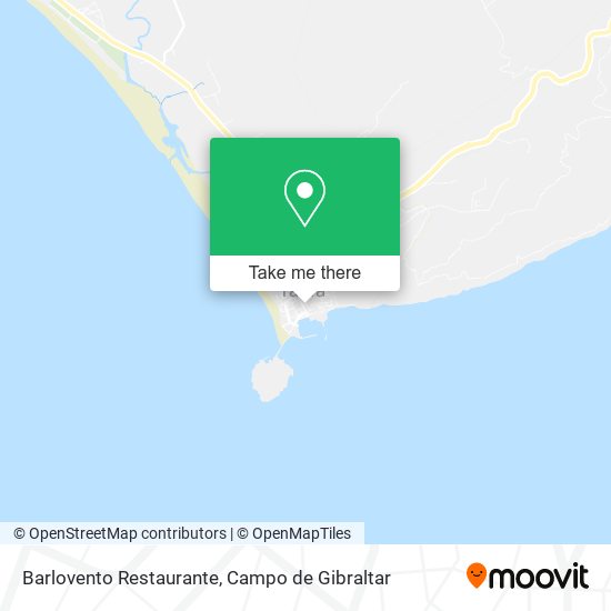 mapa Barlovento Restaurante