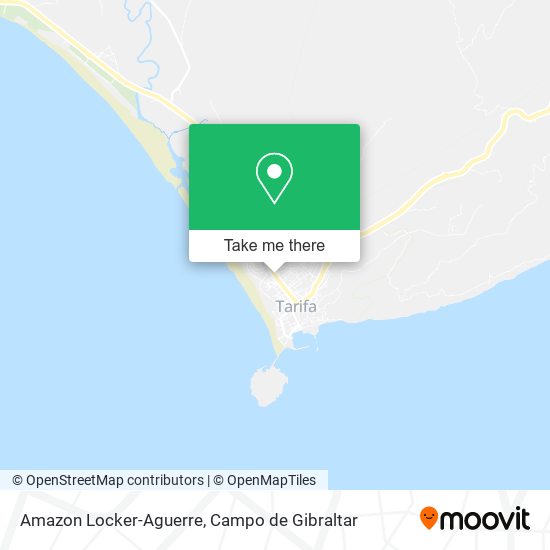 Amazon Locker-Aguerre map