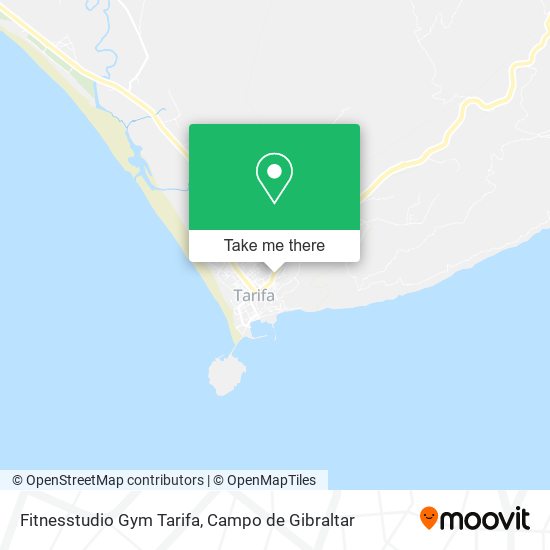 mapa Fitnesstudio Gym Tarifa