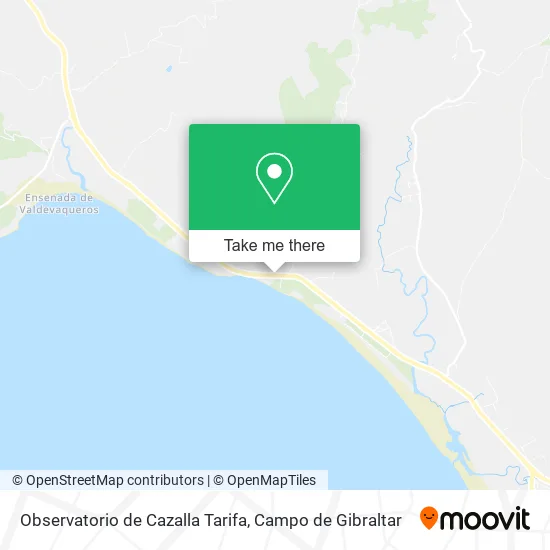 Observatorio de Cazalla Tarifa map