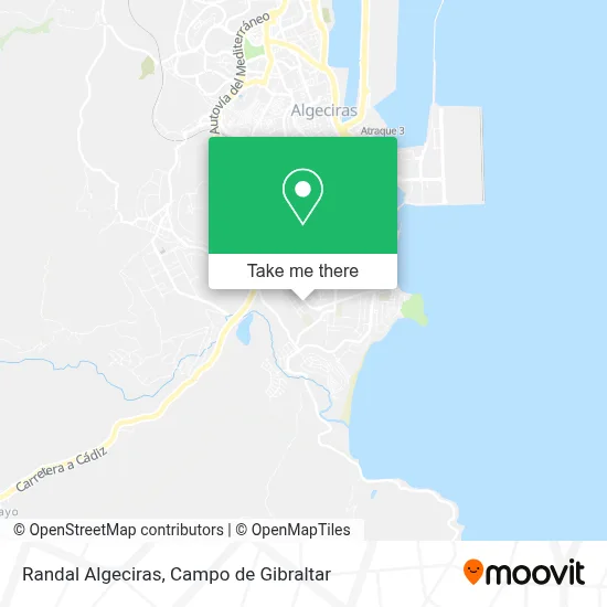 Randal Algeciras map