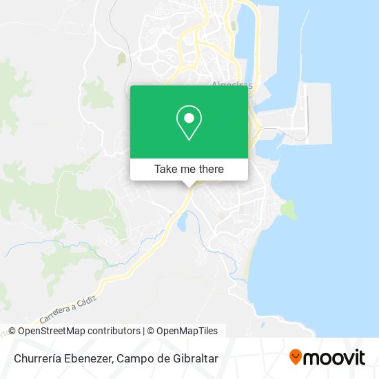 Churrería Ebenezer map