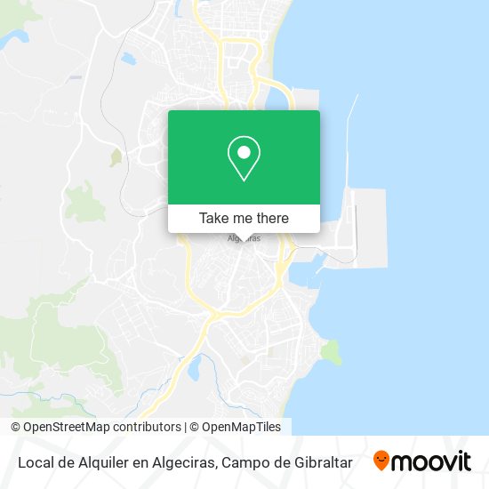 Local de Alquiler en Algeciras map