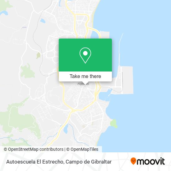 Autoescuela El Estrecho map