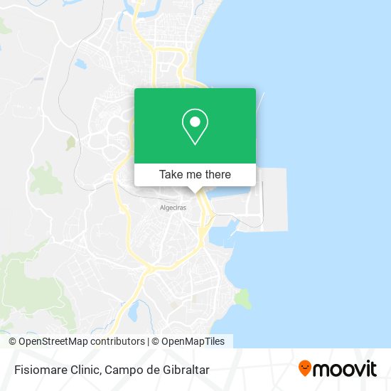 mapa Fisiomare Clinic