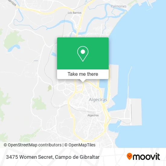 3475 Women Secret map