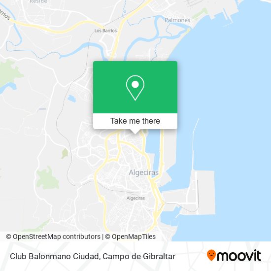 Club Balonmano Ciudad map