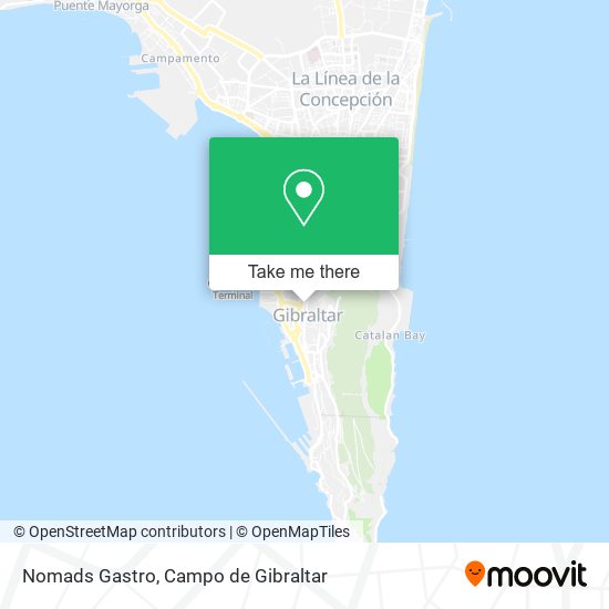 Nomads Gastro map