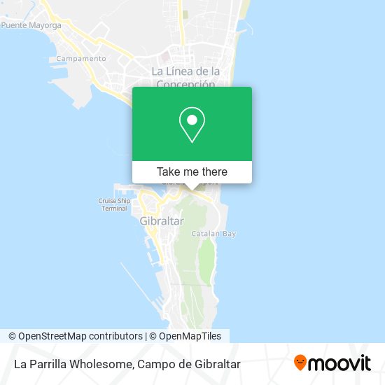 La Parrilla Wholesome map